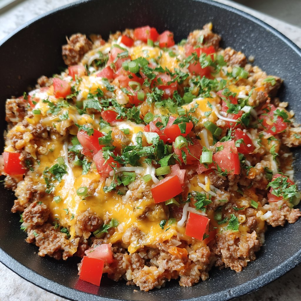 Keto Taco Skillet