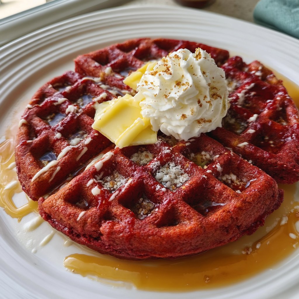 Red Velvet Waffles