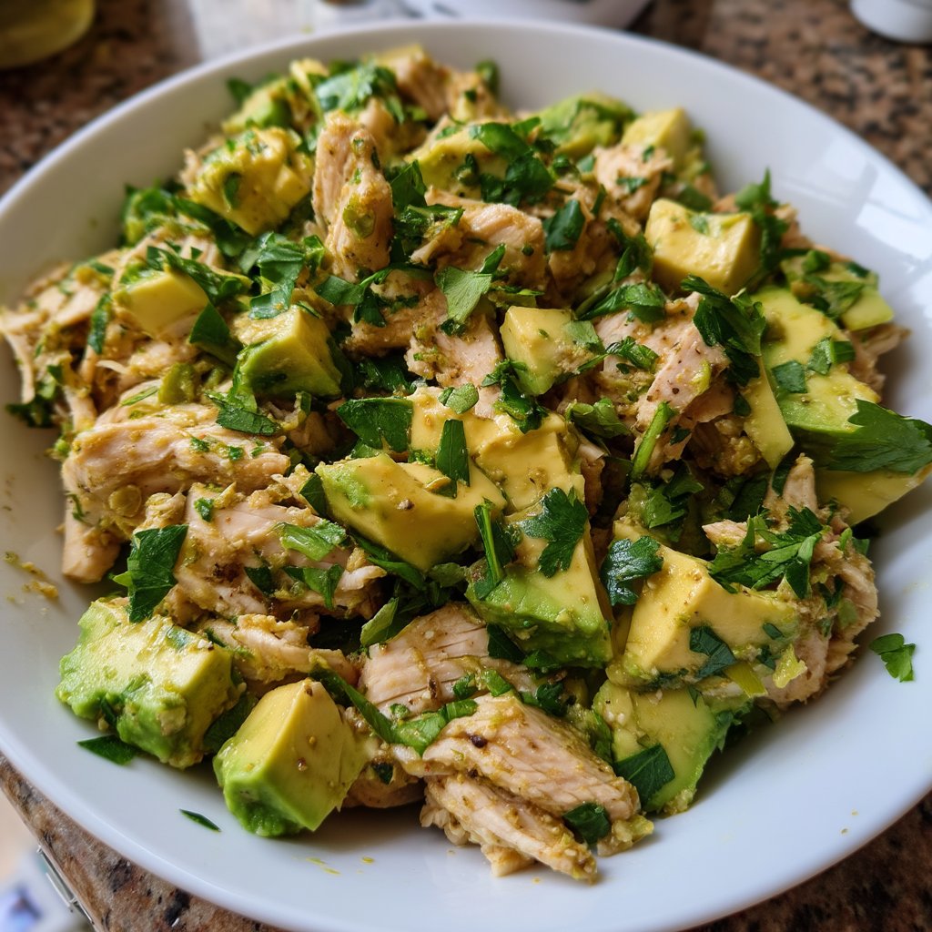 Avocado Chicken Salad