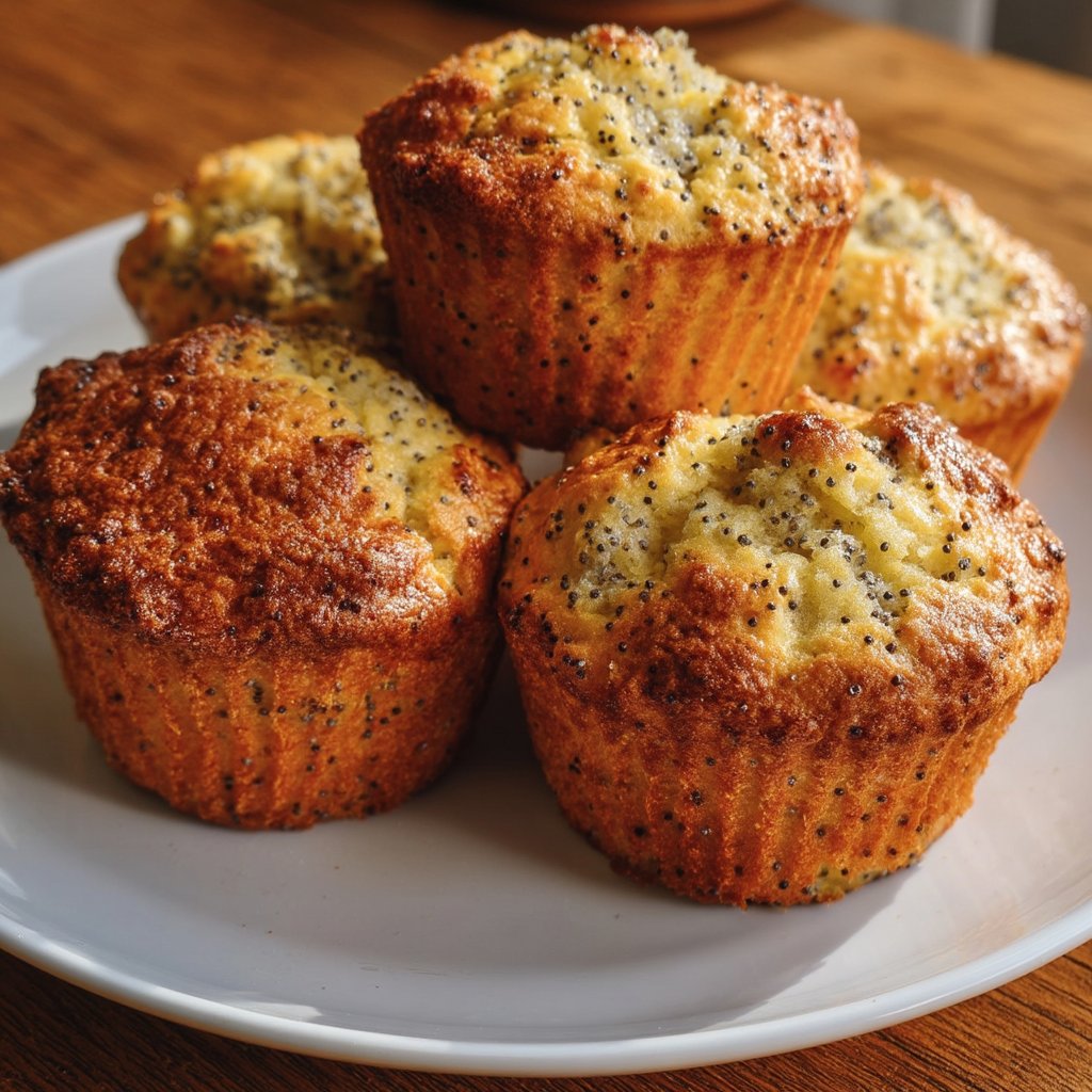 Lemon Poppyseed Muffins