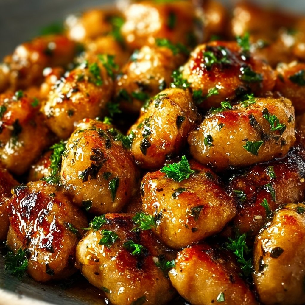 Garlic Butter Chicken Bites