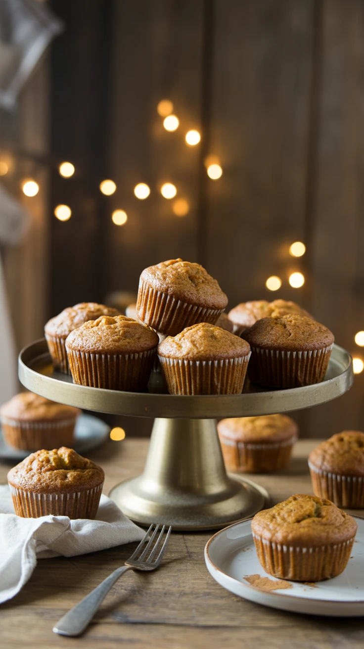 Moist Yogurt Carrot Cake Muffins for a Healthier Treat