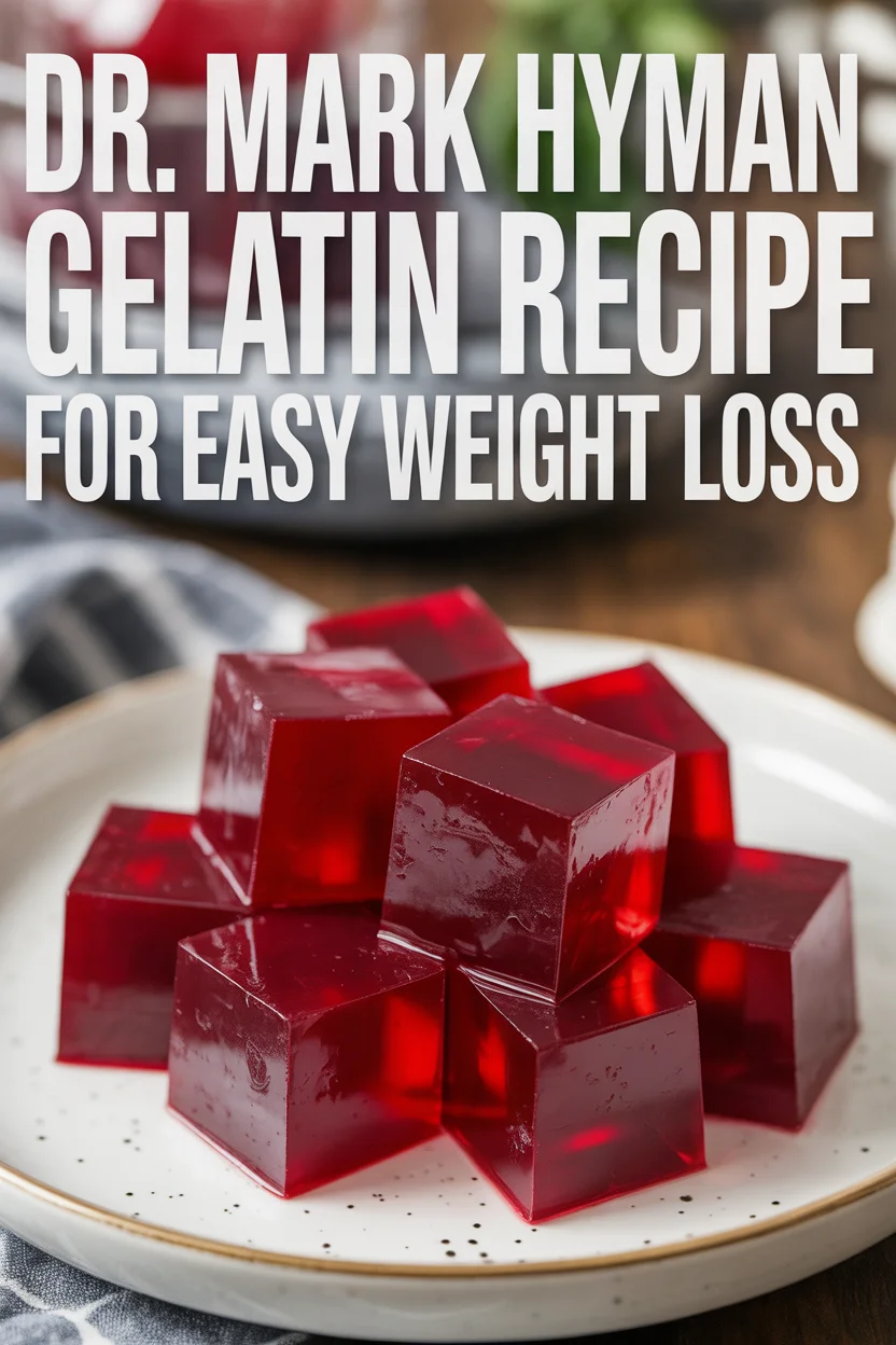 Dr. Mark Hyman Gelatin Recipe for Easy Weight Loss