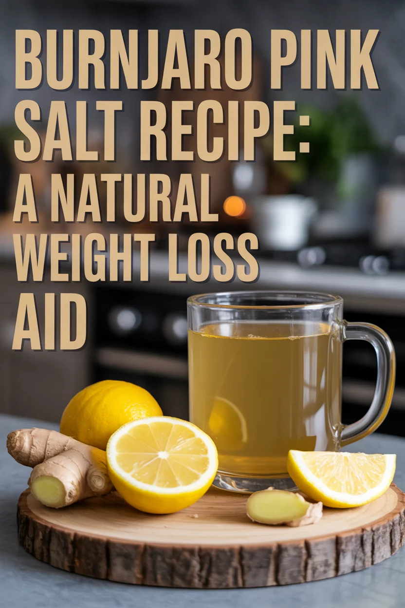 Burnjaro Pink Salt Recipe: A Natural Weight Loss Aid