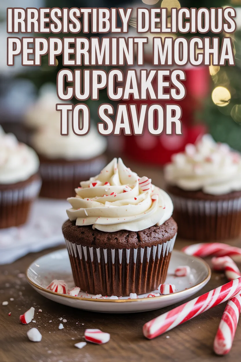 Irresistibly Delicious Peppermint Mocha Cupcakes to Savor