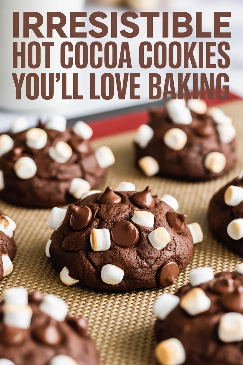 Hot Cocoa Cookies