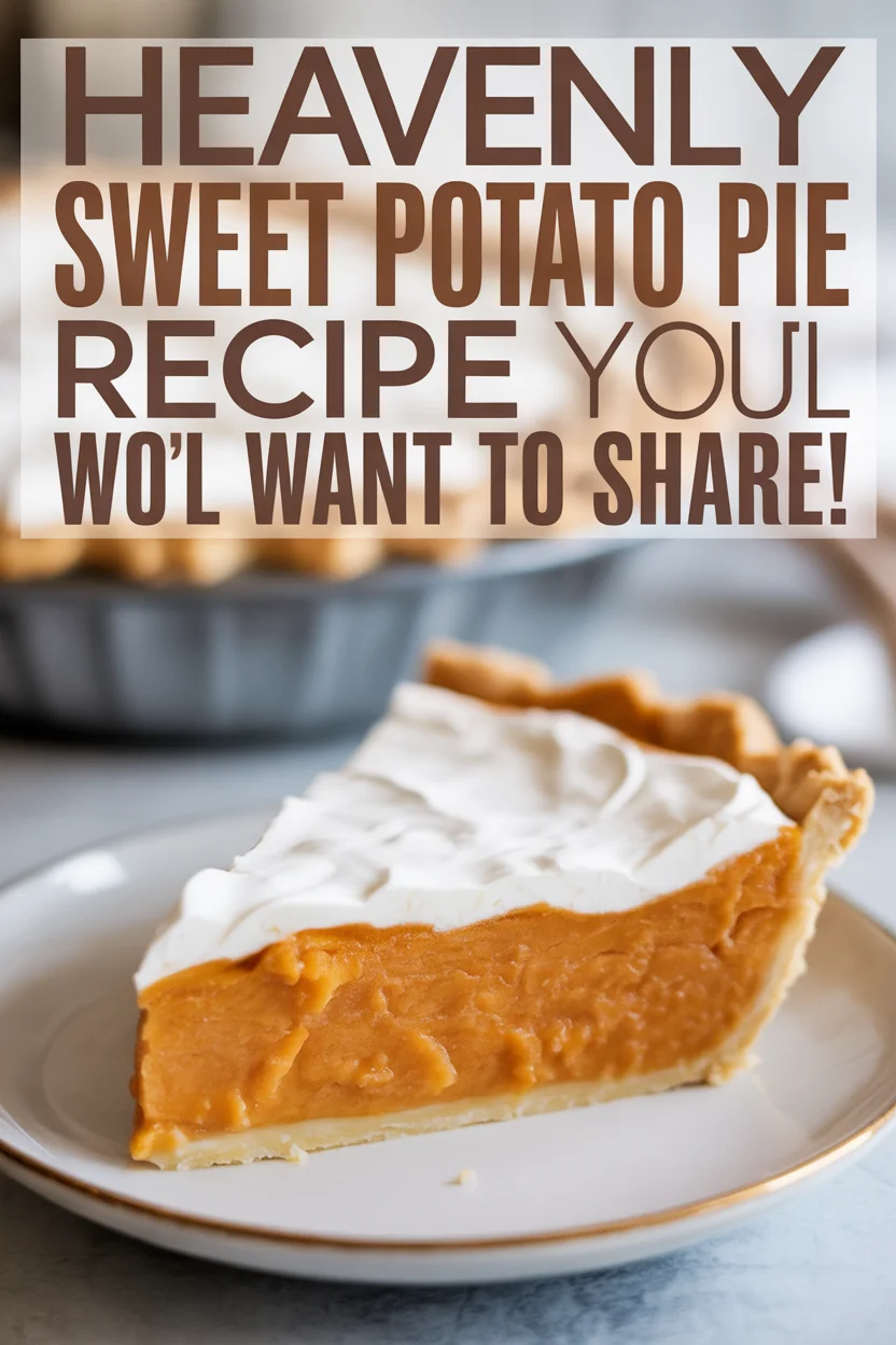 Heavenly Sweet Potato Pie Recipe You’ll Want to Share!