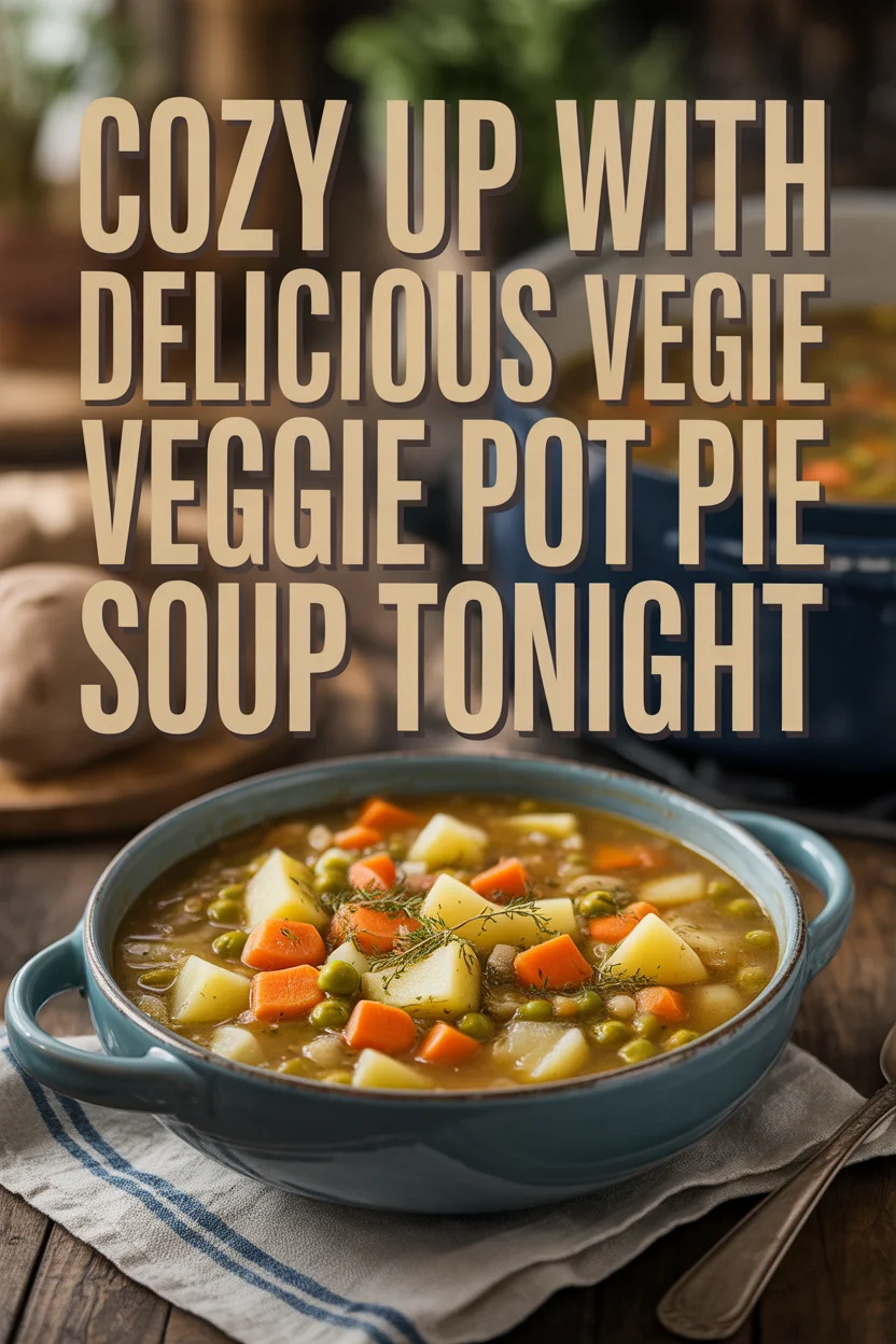Veggie Pot Pie Soup