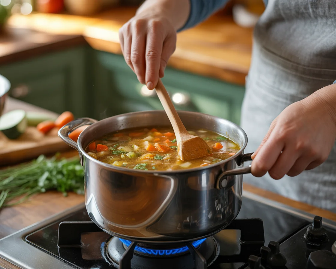 Cozy Up with Delicious Veggie Pot Pie Soup Tonight