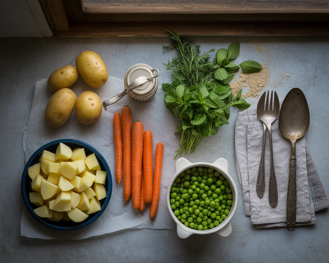Veggie Pot Pie Soup