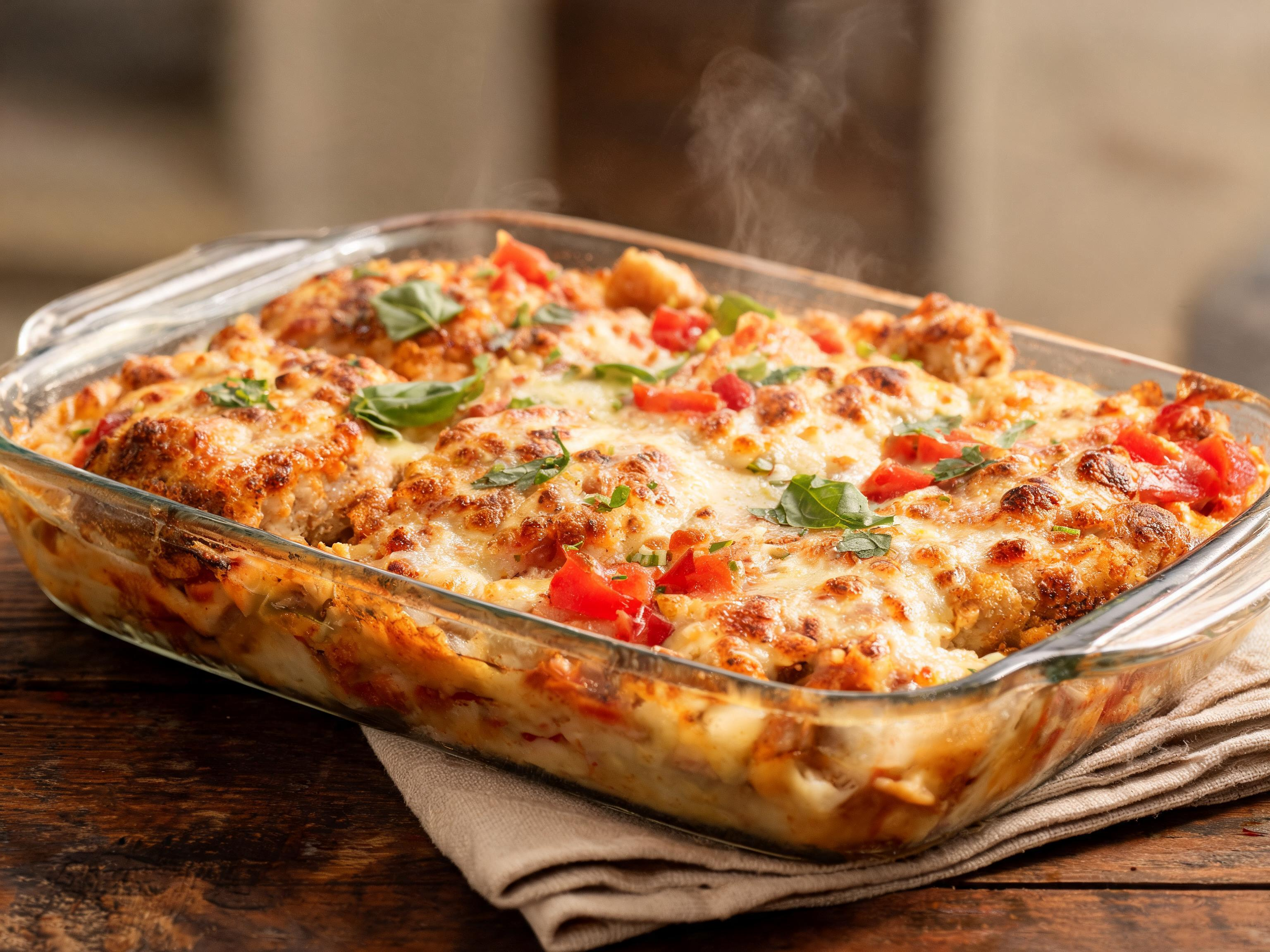 Chicken Parmesan Casserole
