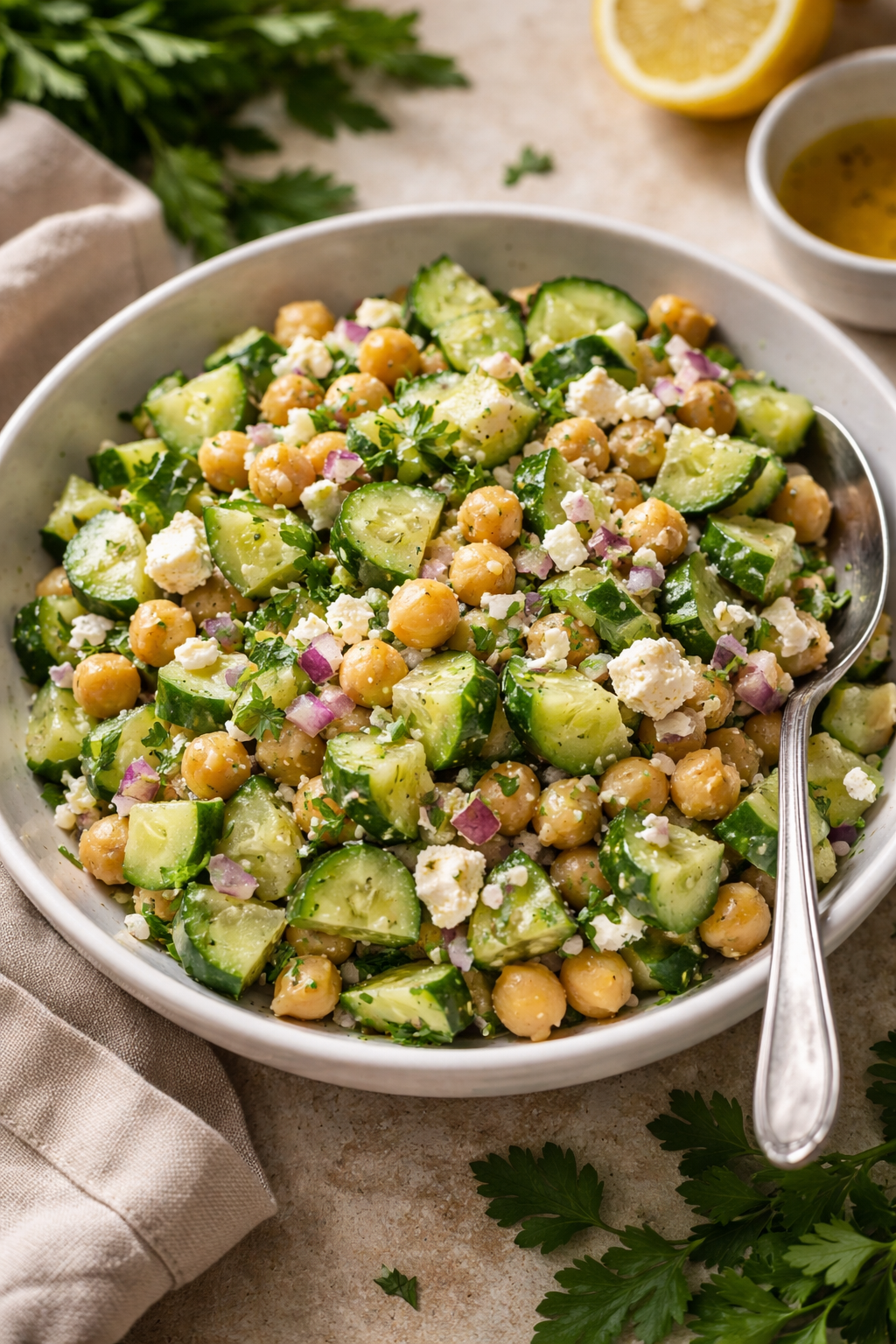 Lemon Greek Salad