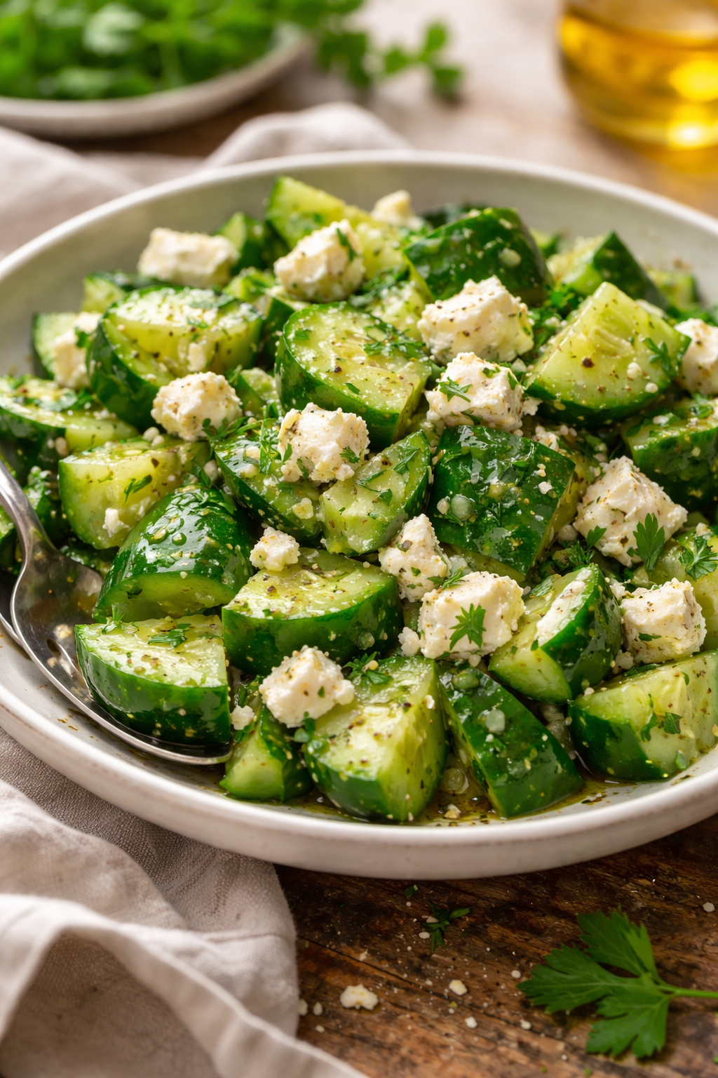 Cucumber Feta Salad