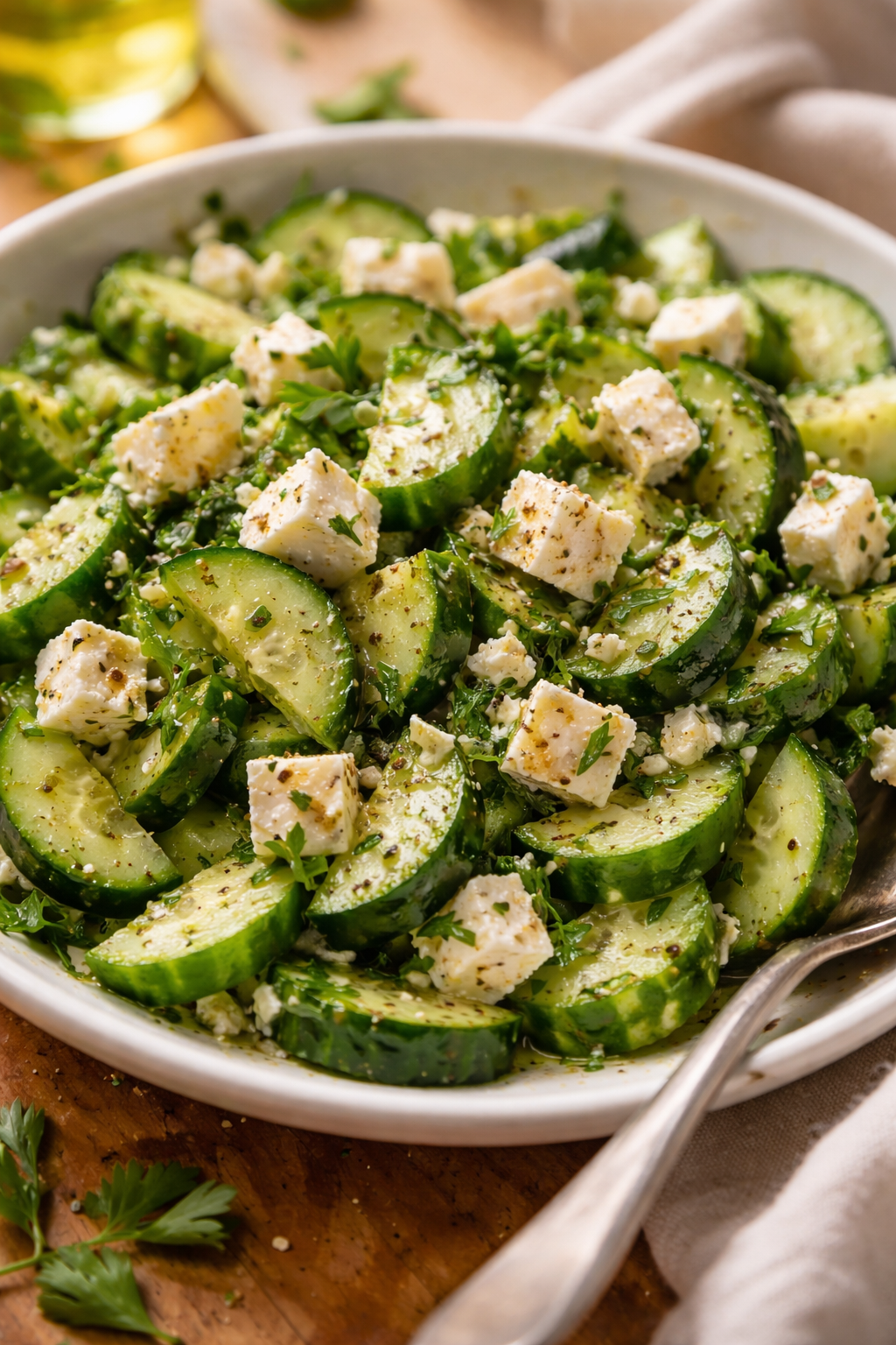 Cucumber Feta Salad
