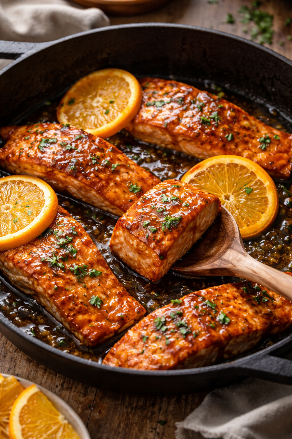 Orange Glazed Salmon
