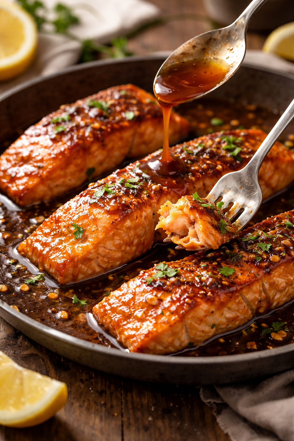 Honey Garlic Salmon