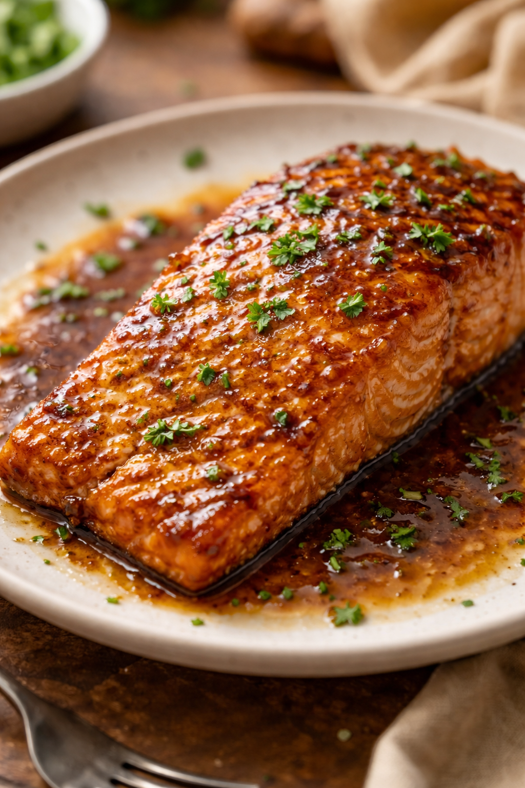 Brown Sugar Soy Sauce Salmon
