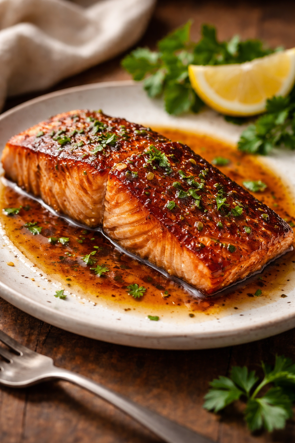 Texas Roadhouse Style Baked Salmon - Restaurant Flavor at Home