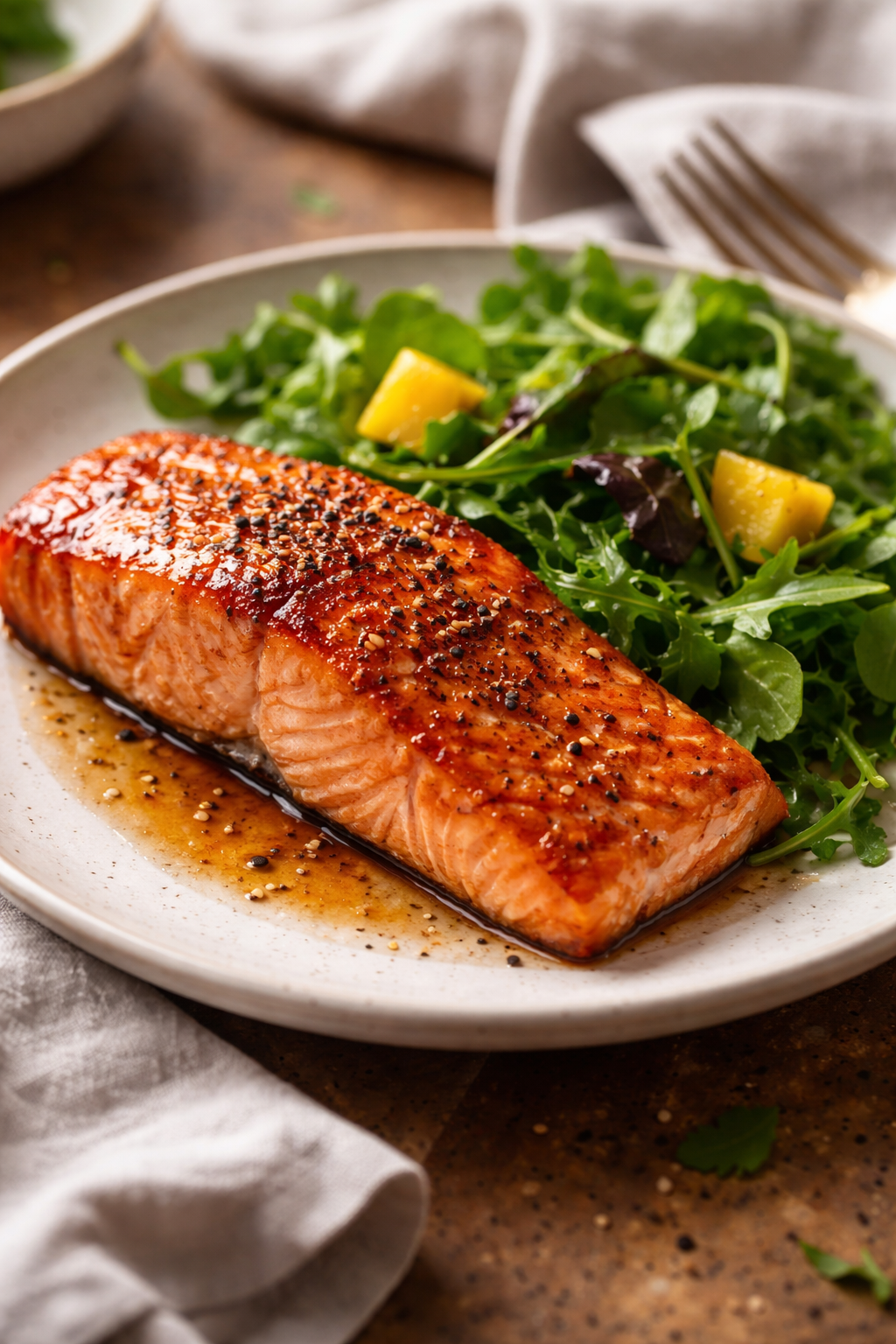 Brown Sugar Glazed Salmon