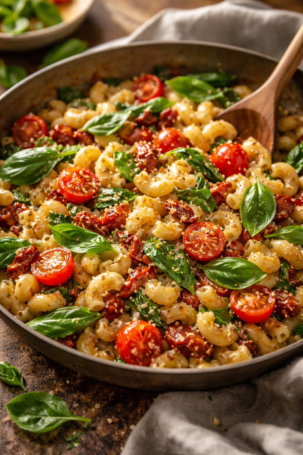 Sun Dried Tomato Pasta Salad