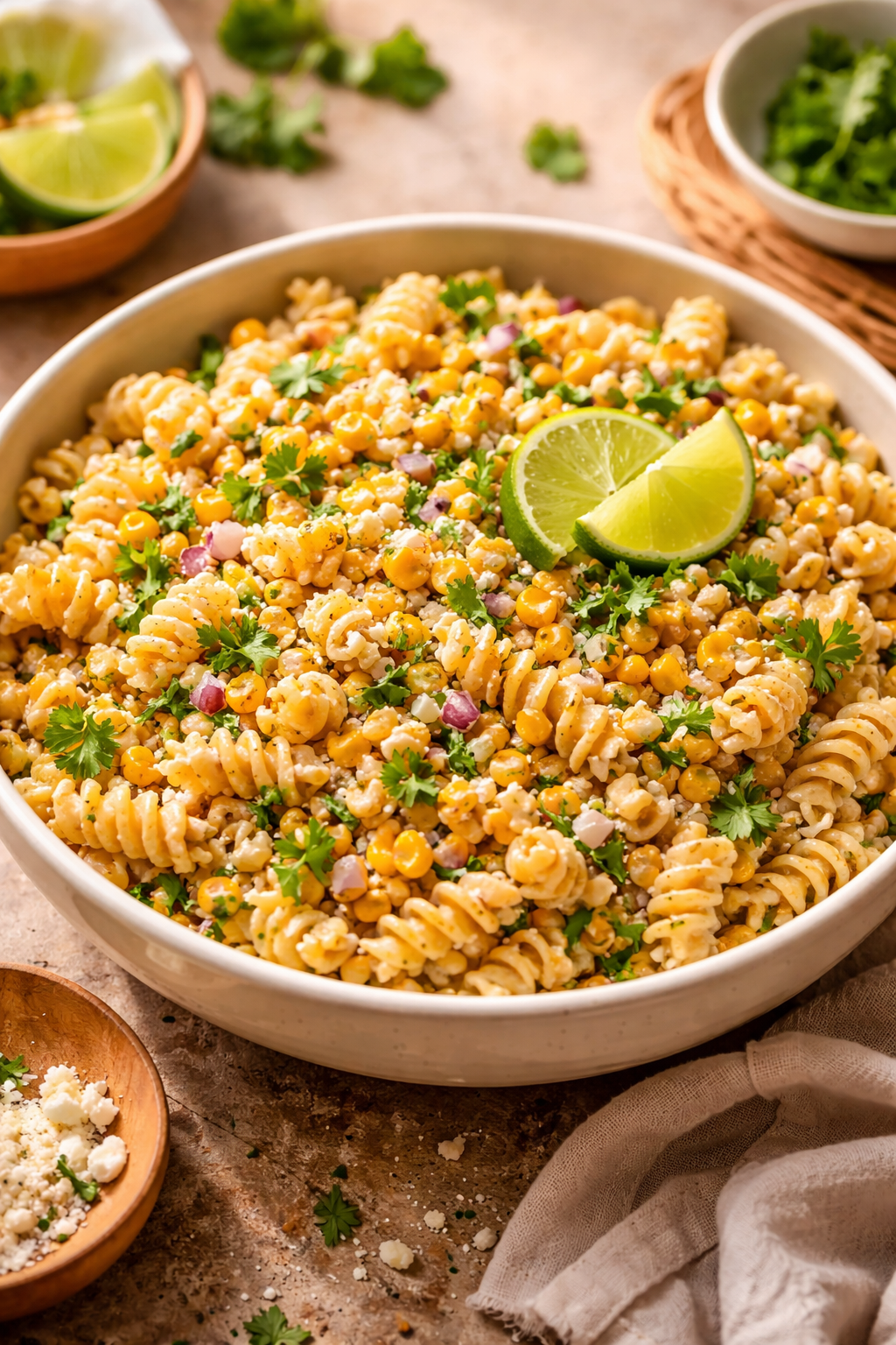 Mexican Street Corn Pasta Salad