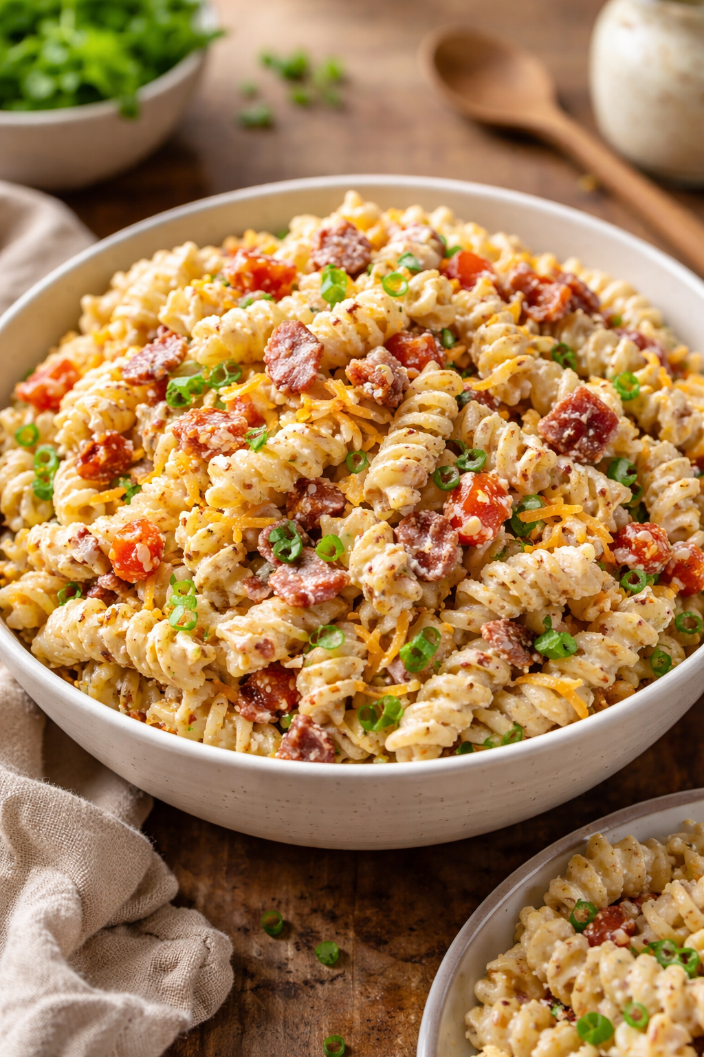 Bacon Ranch Pasta Salad