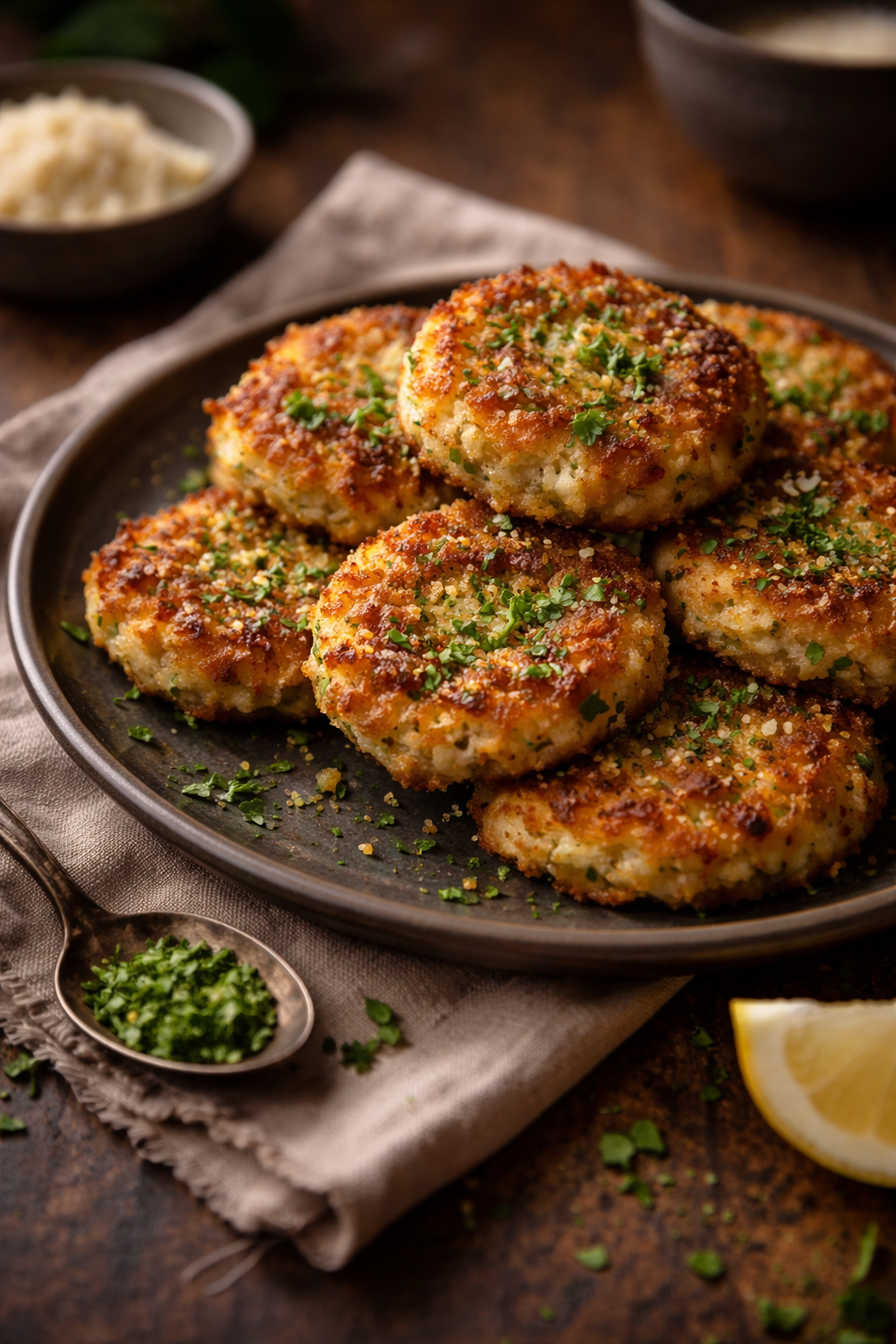 Parmesan Crusted Crushed Turnip Recipe