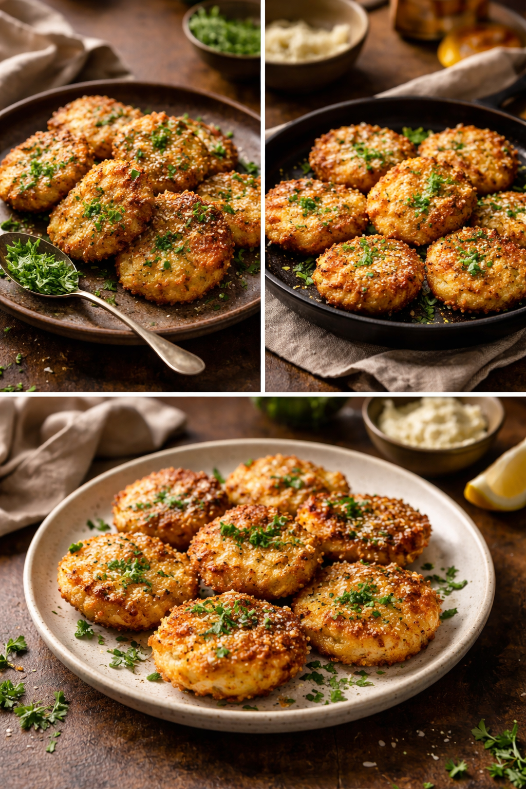 Parmesan Crusted Crushed Turnip Recipe