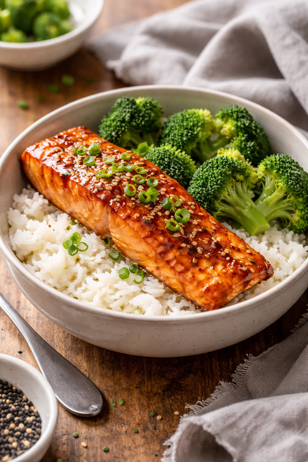 Air Fryer Honey Garlic Salmon