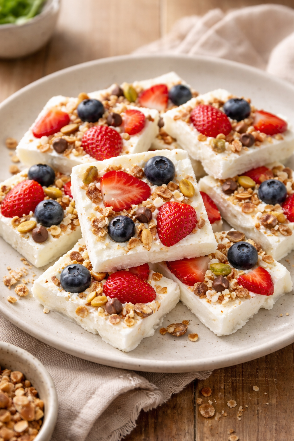 Frozen Yogurt Bark