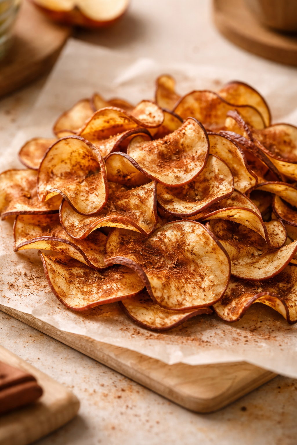 Air Fryer Apple Chips