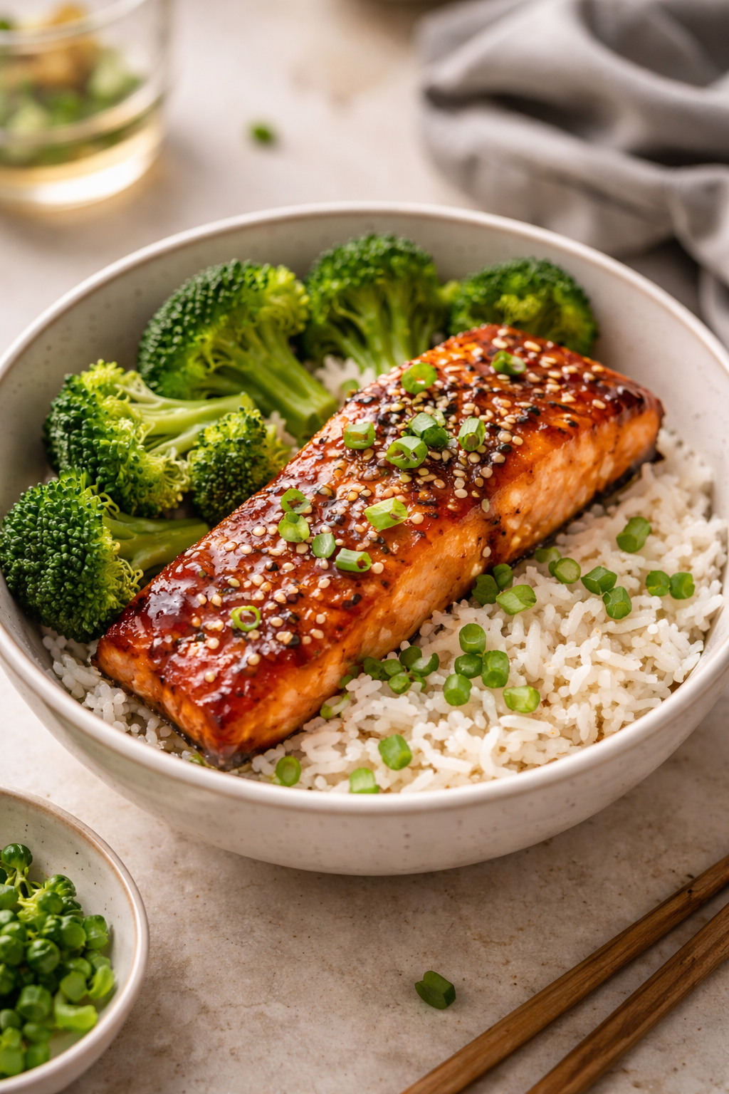 Air Fryer Honey Garlic Salmon