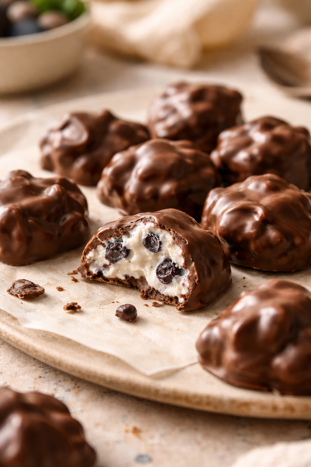 Blueberry Yogurt Clusters