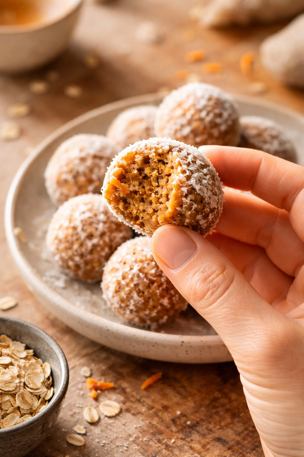 Carrot Cake Energy Balls