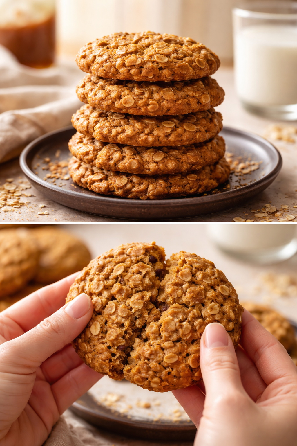 Protein Oatmeal Cookies