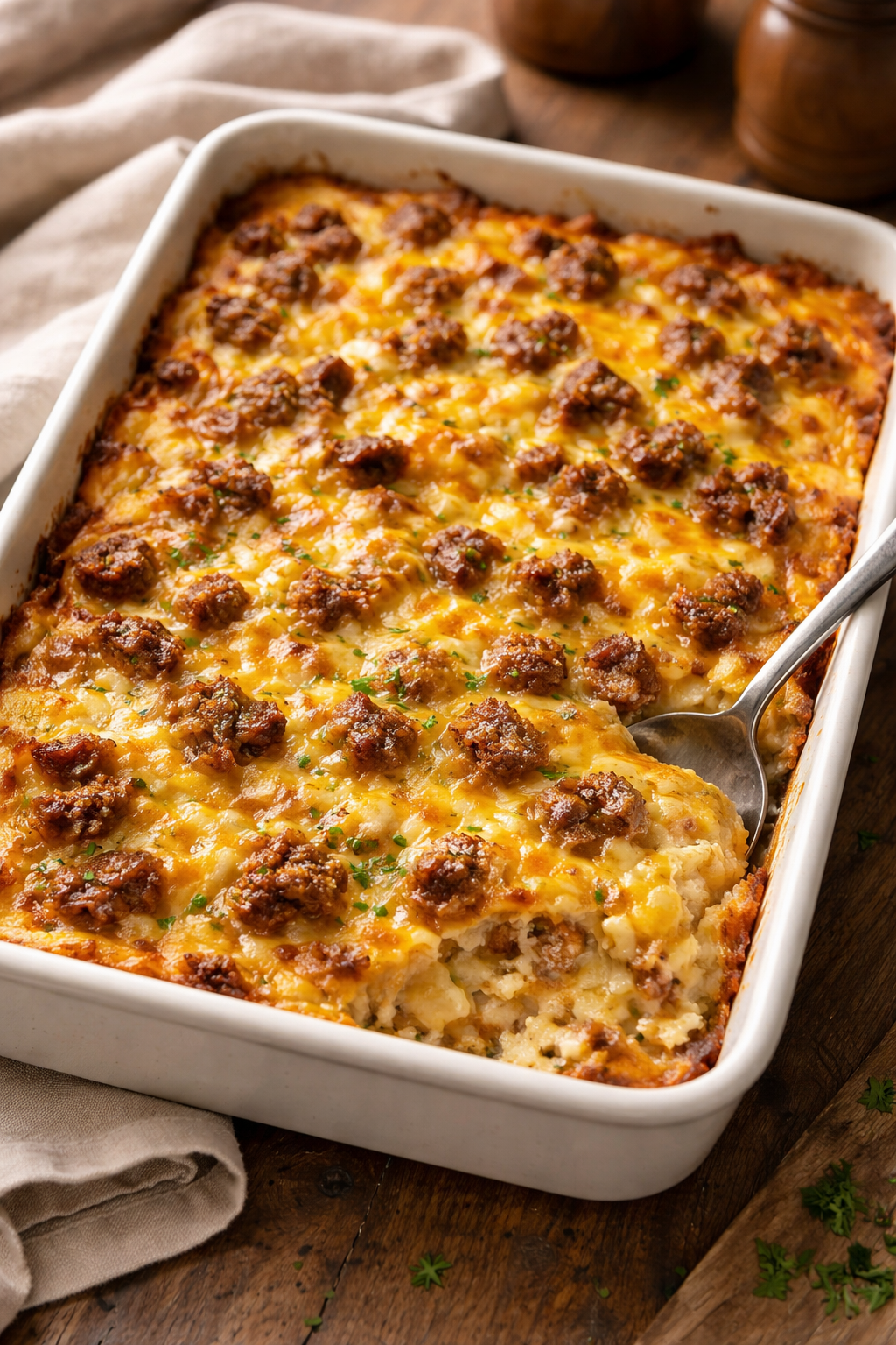 Best Breakfast Hashbrown Casserole