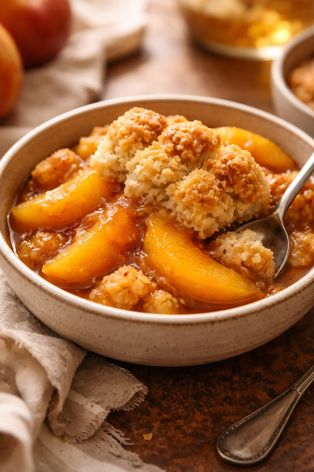 Fresh Peach Cobbler