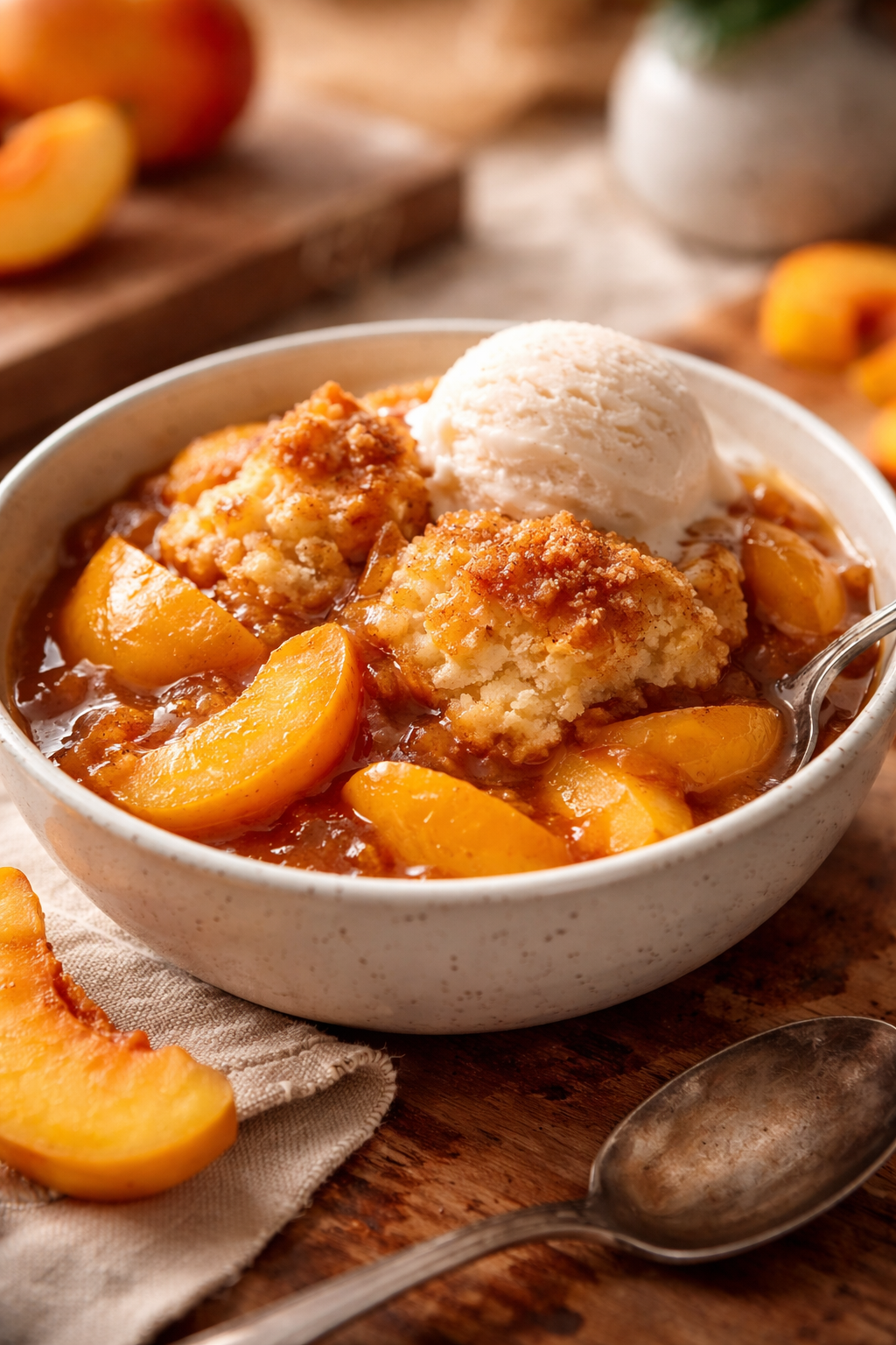 Fresh Peach Cobbler
