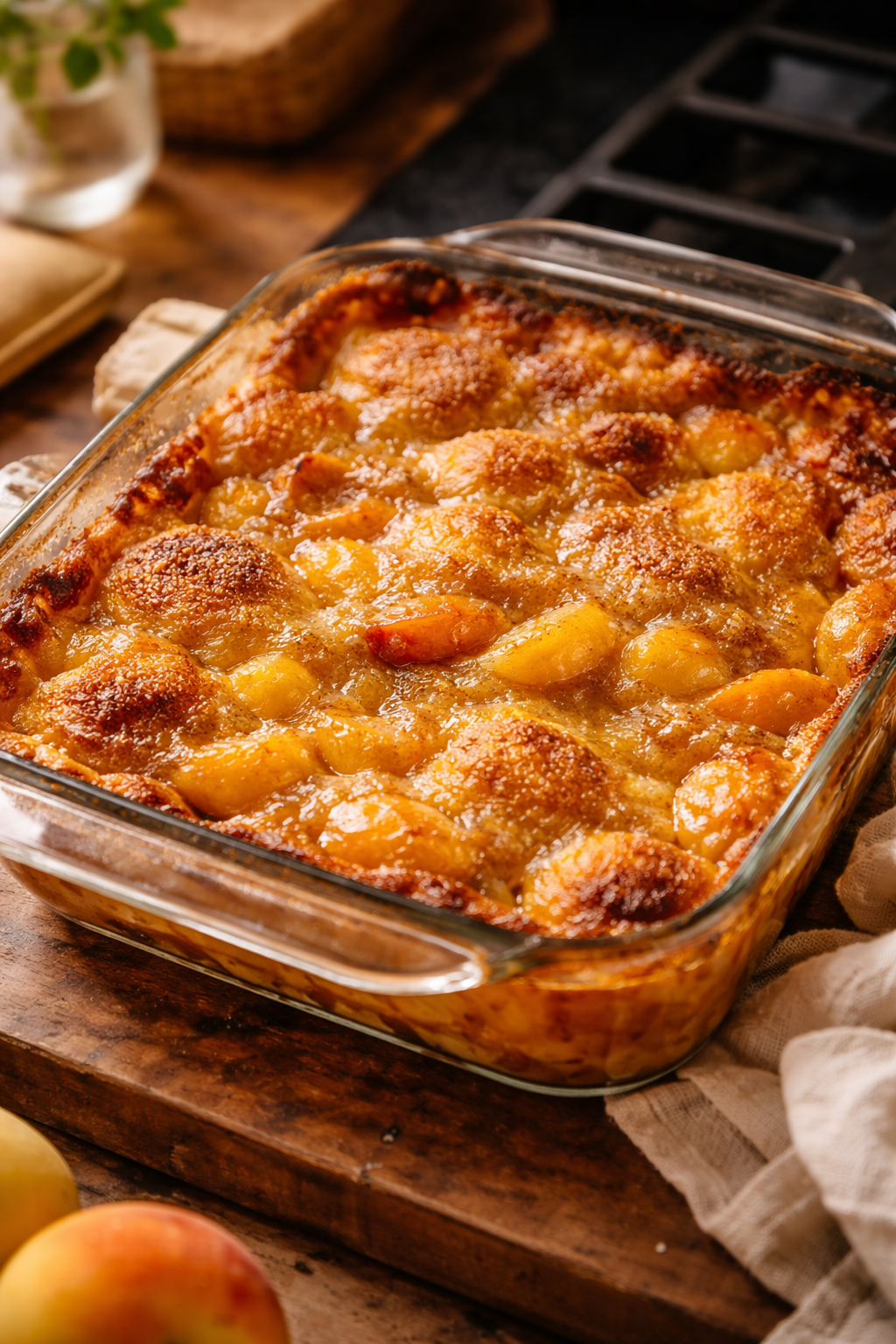 Easy Peach Cobbler Recipe