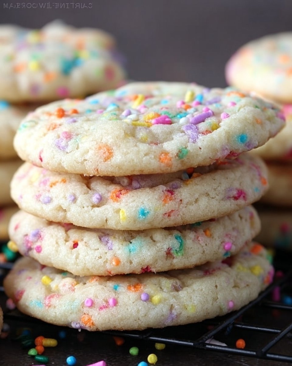 Birthday Cake Cookies