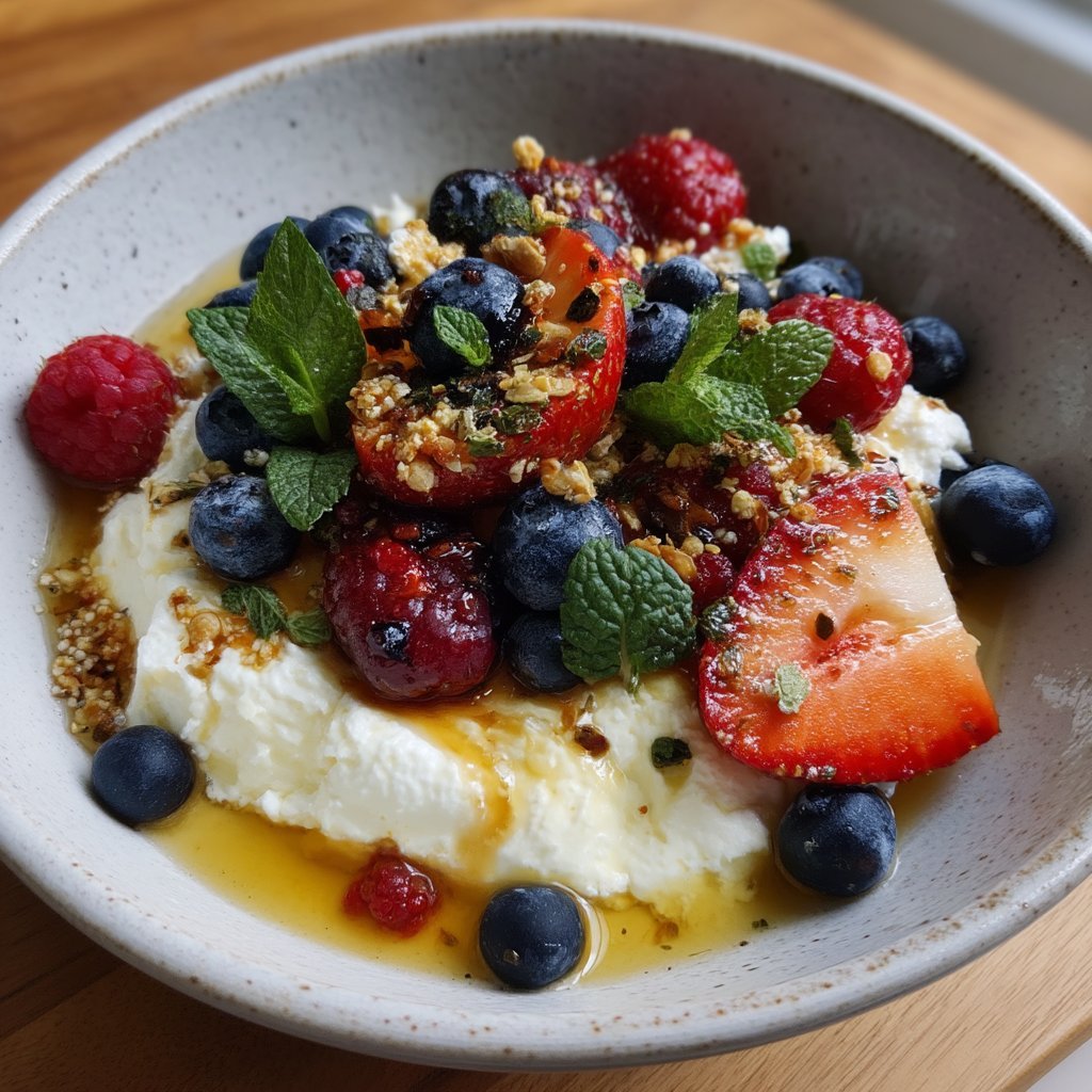Ricotta Breakfast Bowl (High Protein)