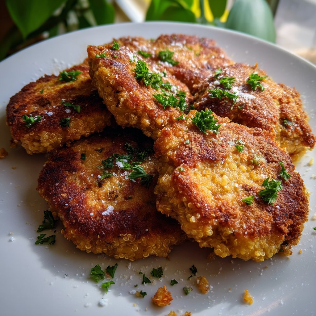 Salmon Cakes with Quinoa Binder