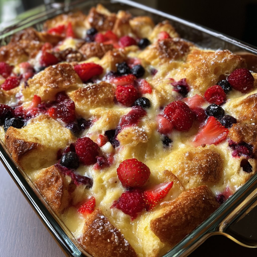 Berry Brunch Casserole 3 Berry Brunch Casserole