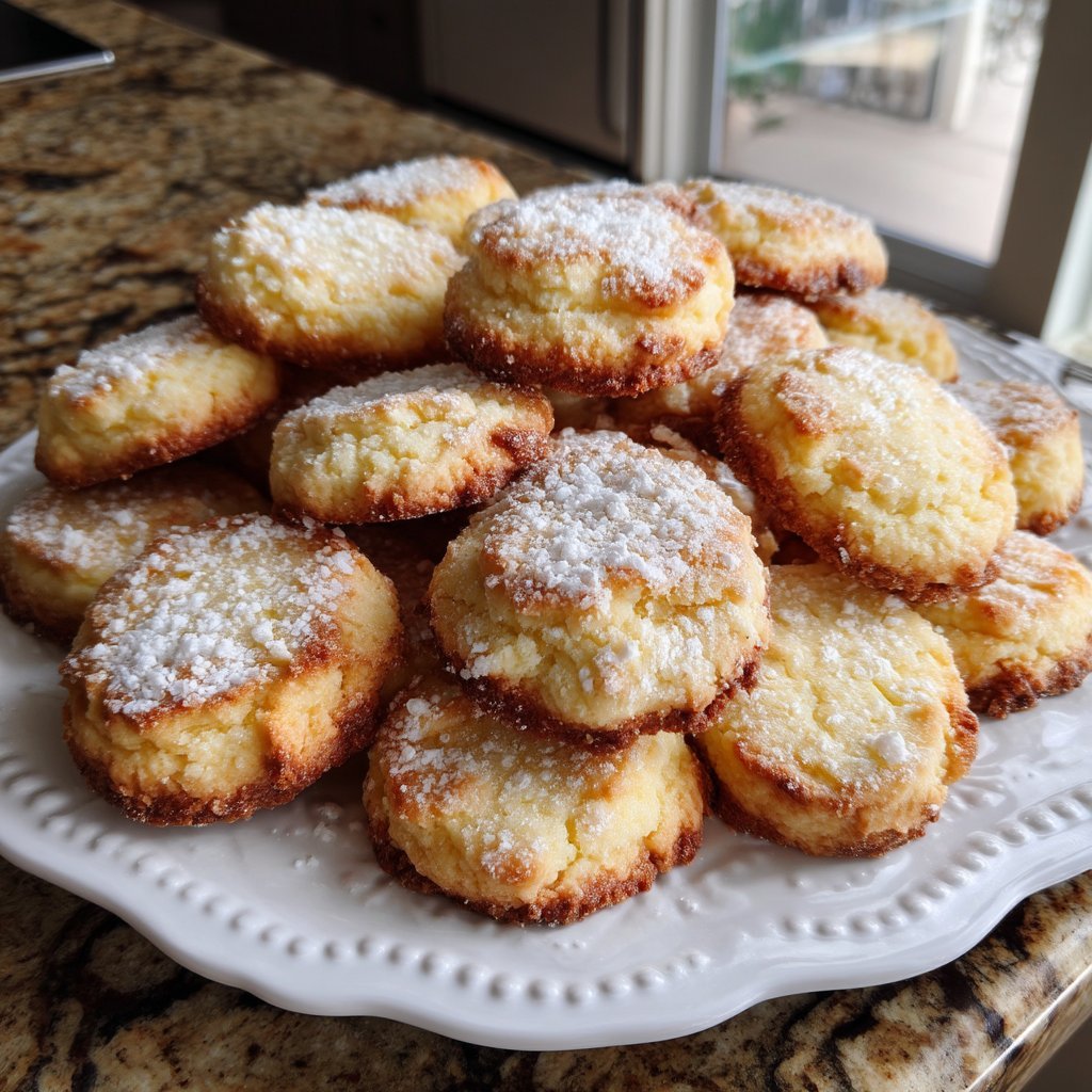 Ricotta Shortbread Cookies
