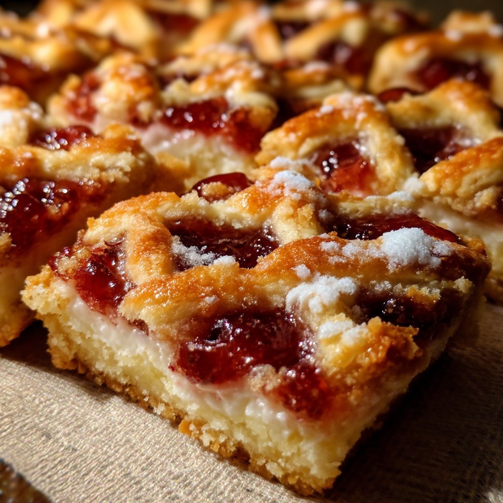 Cherry Cream Cheese Danish Bars 1 Cherry Cream Cheese Danish Bars