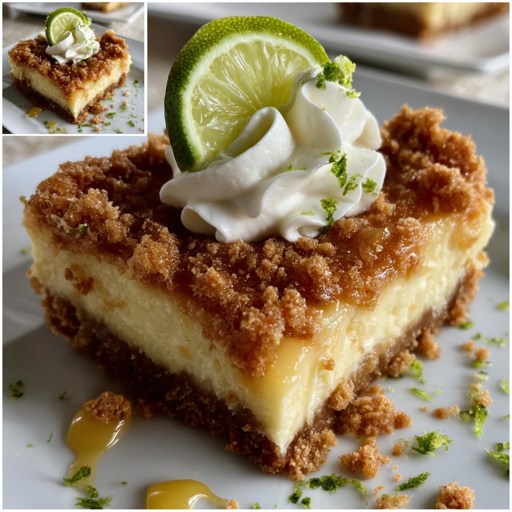 Mascarpone Key Lime Pie Bars