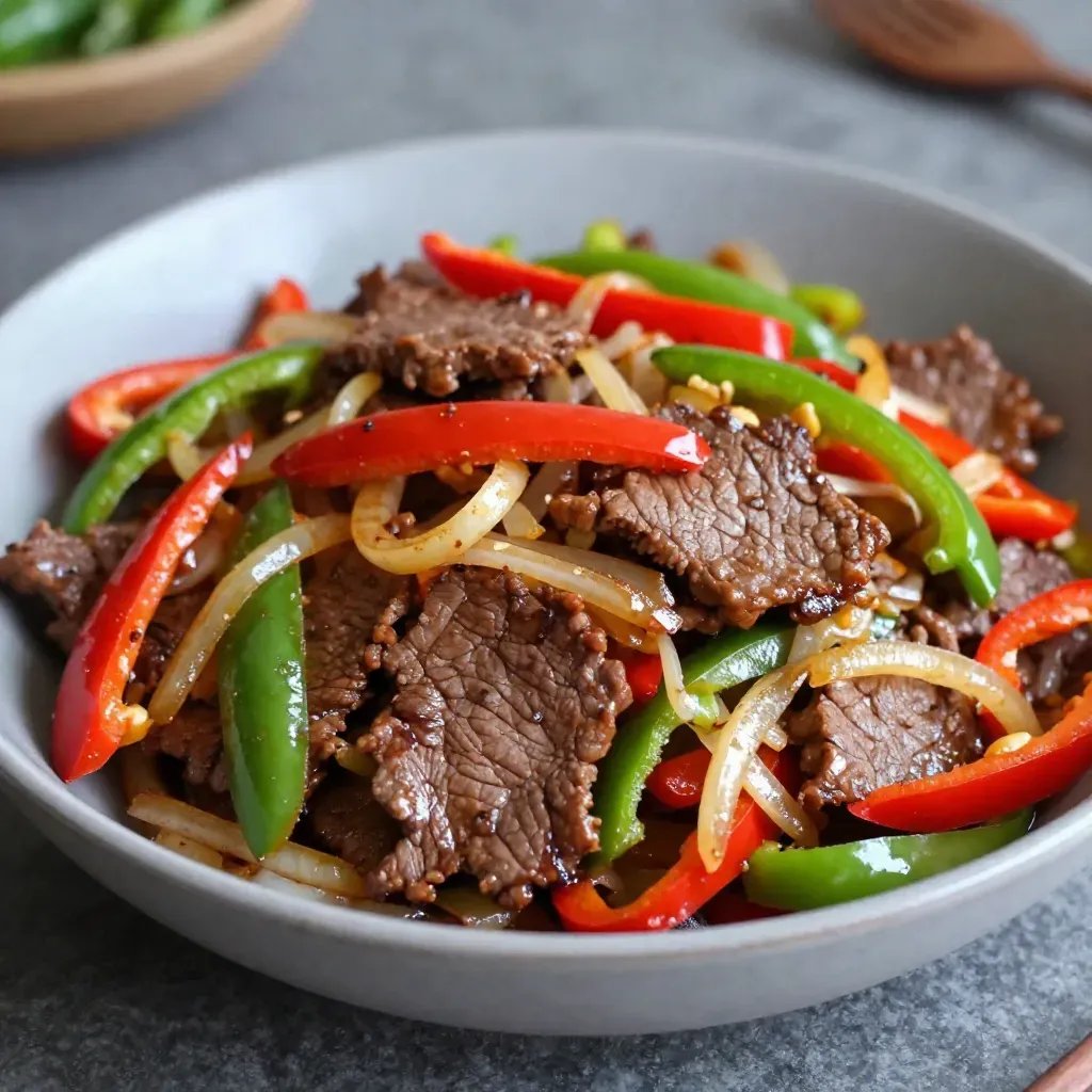 Crockpot Pepper Steak Italian Indulgence