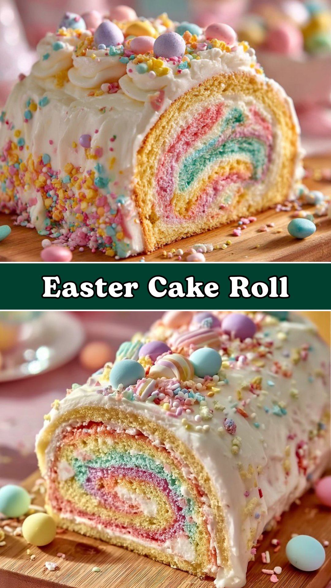 Easter Cake Roll 2 Easter Cake Roll