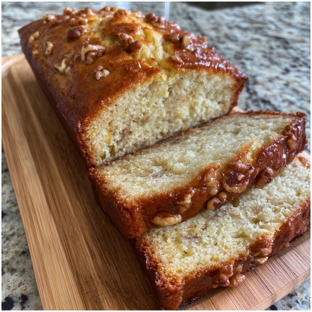 Brown Butter Banana Ricotta Bread