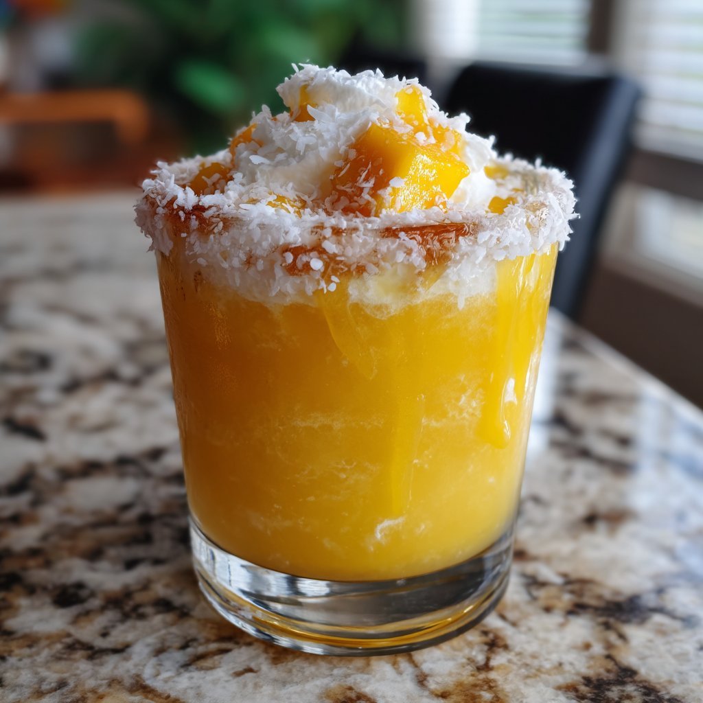 Coconut Mango Margarita